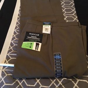 50+ Mens 36x32 flat front & pleated front pants.